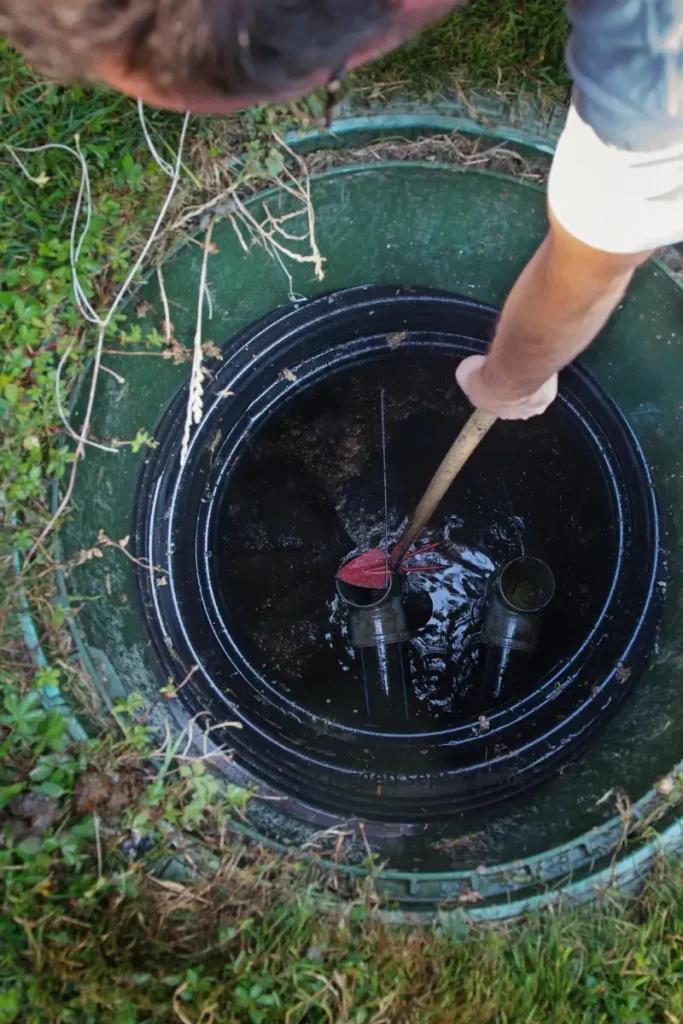 Clogged Septic Tank