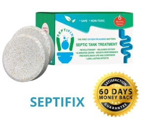 SeptiFix product for septic tank treatment
